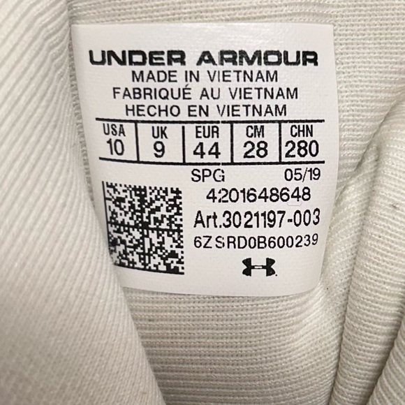 Under Armour Highlight Mens Size 10 Football Cleats - Picture 11 of 11